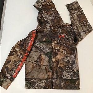 under armour big boys day trekker hooded jacket
